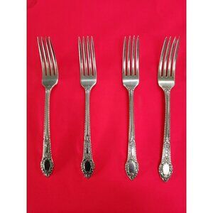 Lot of Oneida Community RENDEZVOUS Old South I 1938 Silverplate  Salad Fork
